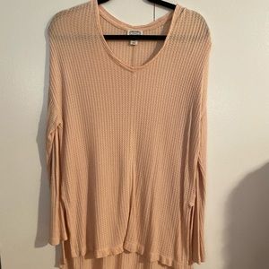 Kaisely Long Sleeve Thermal Flowy Shirt